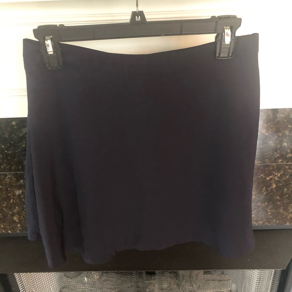 Navy blue A-line skirt only worn twice!